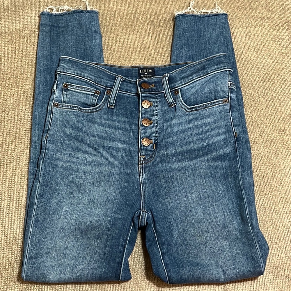 J. Crew High-Rise Skinny Jeans